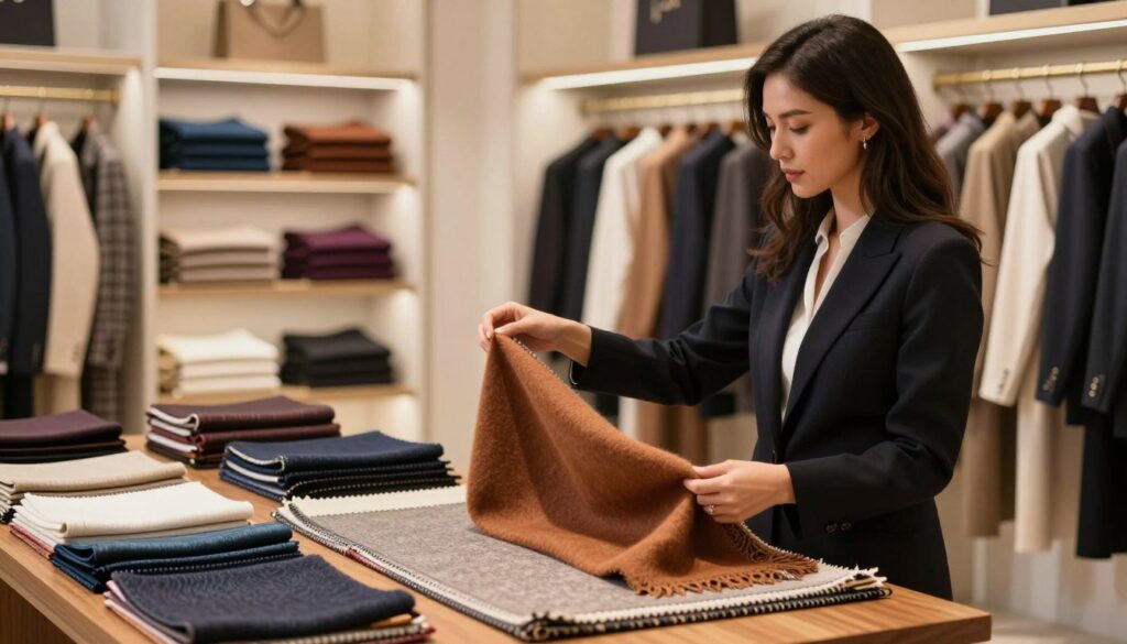 Identifying high-quality fabrics for quiet luxury clothing Identifying high-quality fabrics for quiet luxury clothing