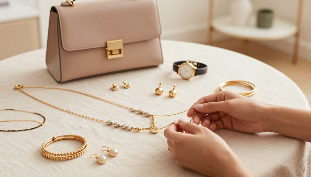 artificial jewellery styling