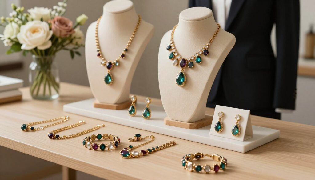 artificial jewellery styling